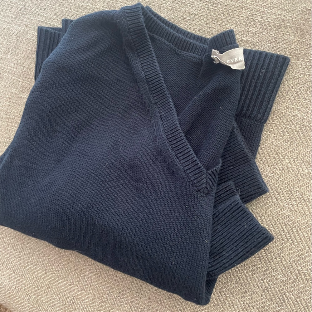 Everlane boxy cotton sweater